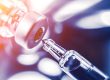 Vaccine needle syringe hypodermic injection single dose