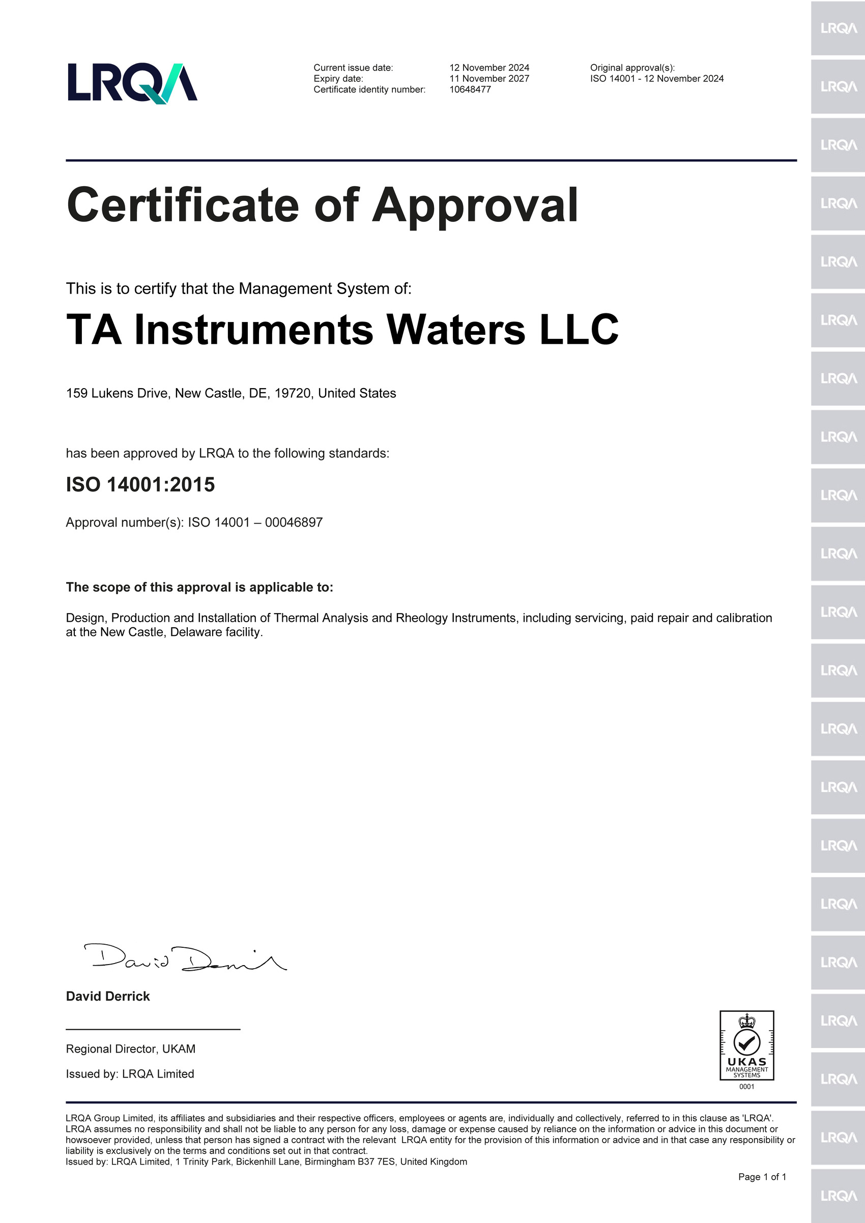 ISO-14001-Certificate-TA-Instruments