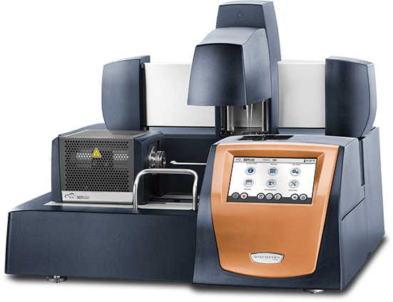 图 1：TA Instruments SDT 在高温下同时进行 DSC 和 TGA 测量